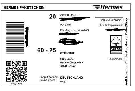 hermes retoureschein kaufen|Hermes retourenservice.